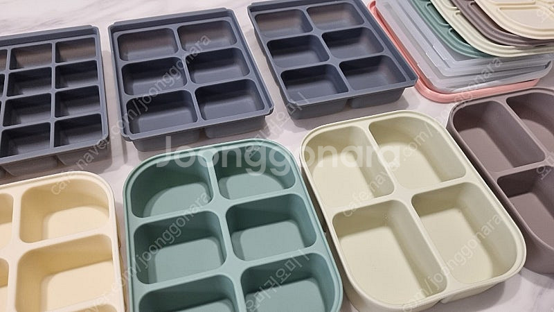 이유식큐브 쁘띠누베 블루마마 데일리라이크 9개--2