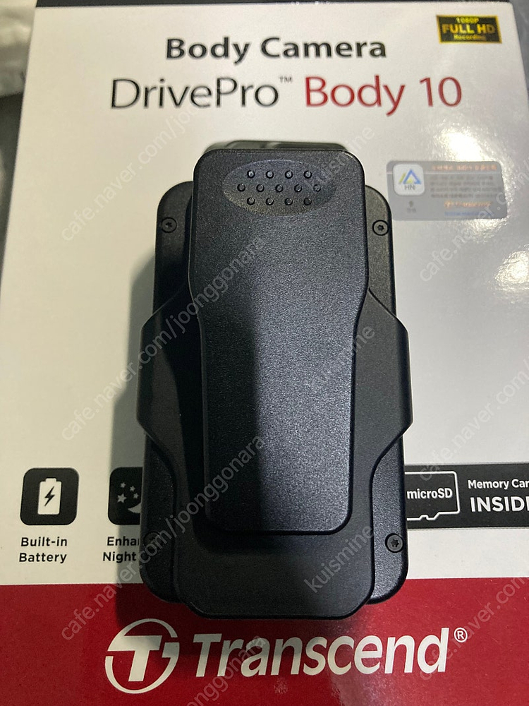 Transcend 바디캠 pro 10(풀박스) 택포8--1