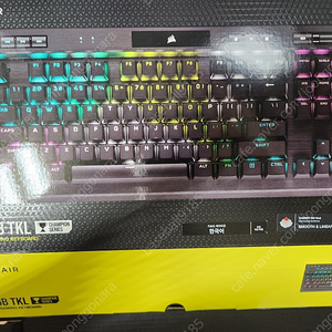 커세어 k70 rgb tkl 적축 키보드 팔아요