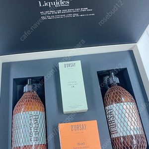 리퀴드퍼퓸바 도르세 향수/핸드크림/핸드워시/캔들 세트_가격내림