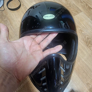 티티앤코 풀페이스 moto03 소두핏 헬멧 L,3xl 사이즈 유광블랙 팔아요