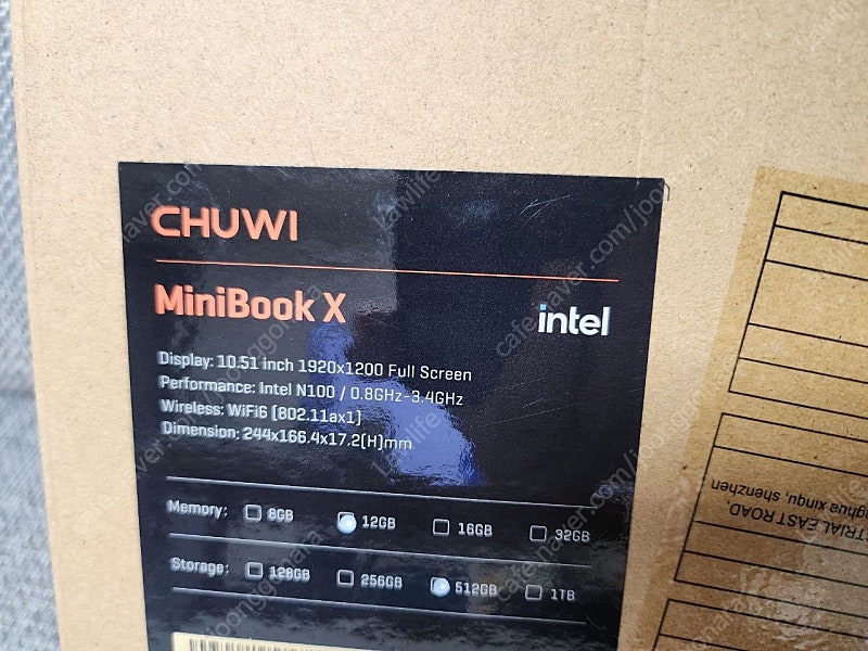 CHUWI Minibook X N100