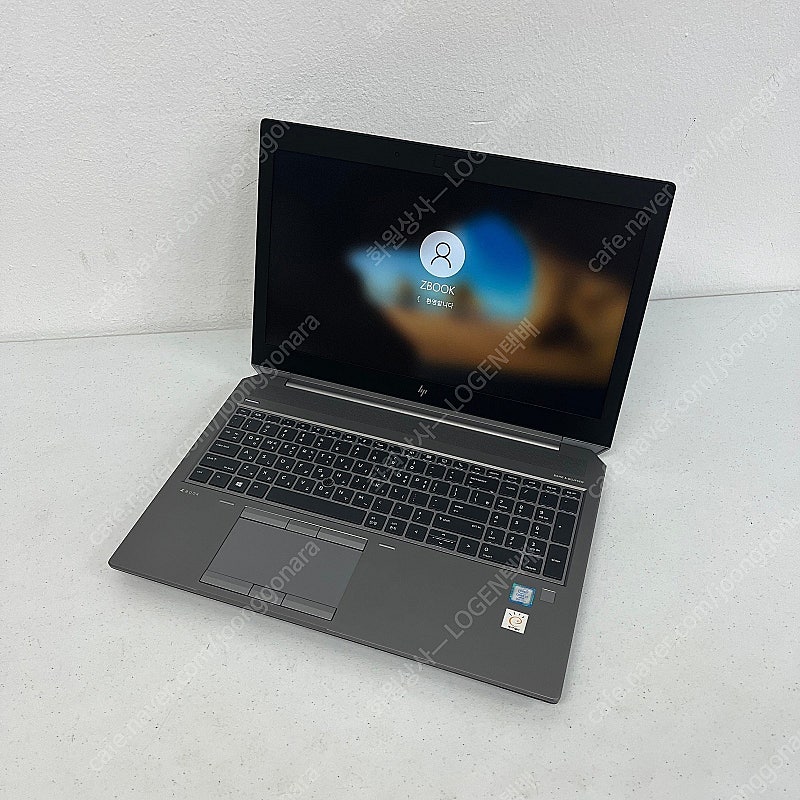 A급 특가 hp ZBOOK G5 i7-9 램16g 캐드 영상편집 중고노트북