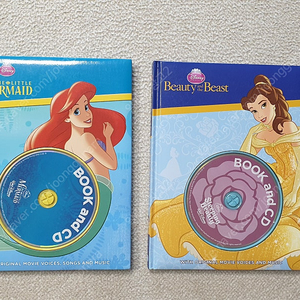 [키즈 영어 책+CD] THE LITTLE MERMAID + BEAUTY AND THE BEAST