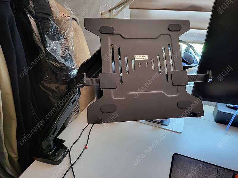 모니터암 + 노트북 거치대 (NB-F80)--1