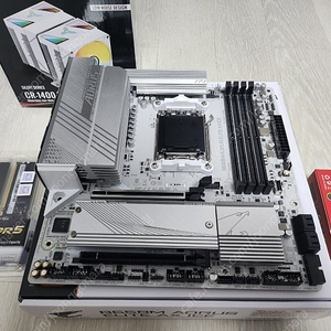 7600x b650m ice ddr5 32g ram 공랭 듀얼 쿨러