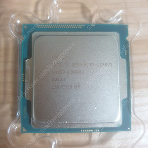 인텔 제온 E3 1230 V3 하스웰 CPU (i7 4770급) 팝니다