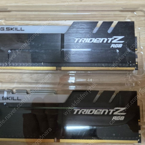 지스킬 트라이던트z rgb ddr4 3200 8x2 16g 팝니다(cl14)