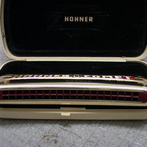 ,HOHNER Comet No. 3427 Harmonica Germany 빈티지 커브 양면 하모니카