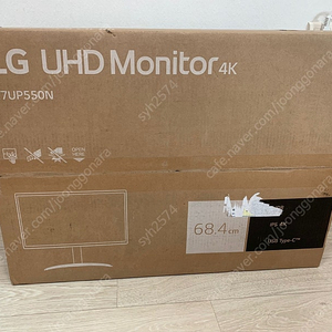 미개봉 27인치 LG 4K 모니터 27UP550N 판매합니다. 김포시 장기동 택배가능