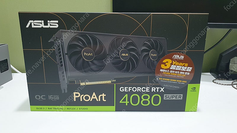 아수스 proart rtx4080super 판매합니다(보증5년)