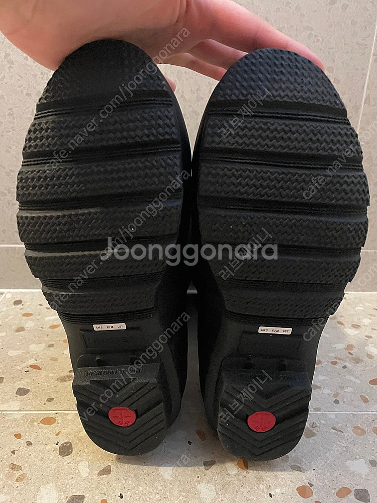 [새상품/박스X] 헌터레인부츠 오리지널 숏 레인부츠 u...--3