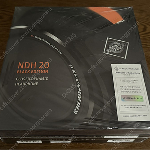 [헤드폰] 노이만(NEUMANN) NDH 20 블랙에디션 팝니다.