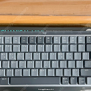 [ 키보드 ] logitech 로지텍 MX mechanical Mini + 로지 볼트