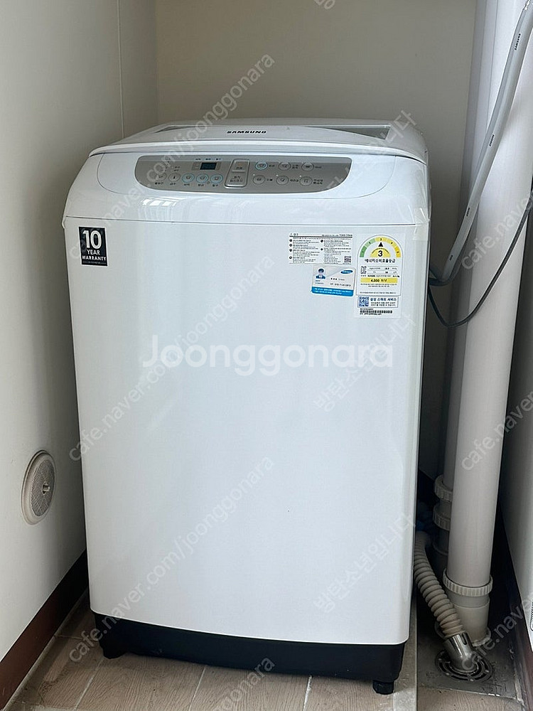 삼성 워셔블 통돌이 10kg 세탁기--0