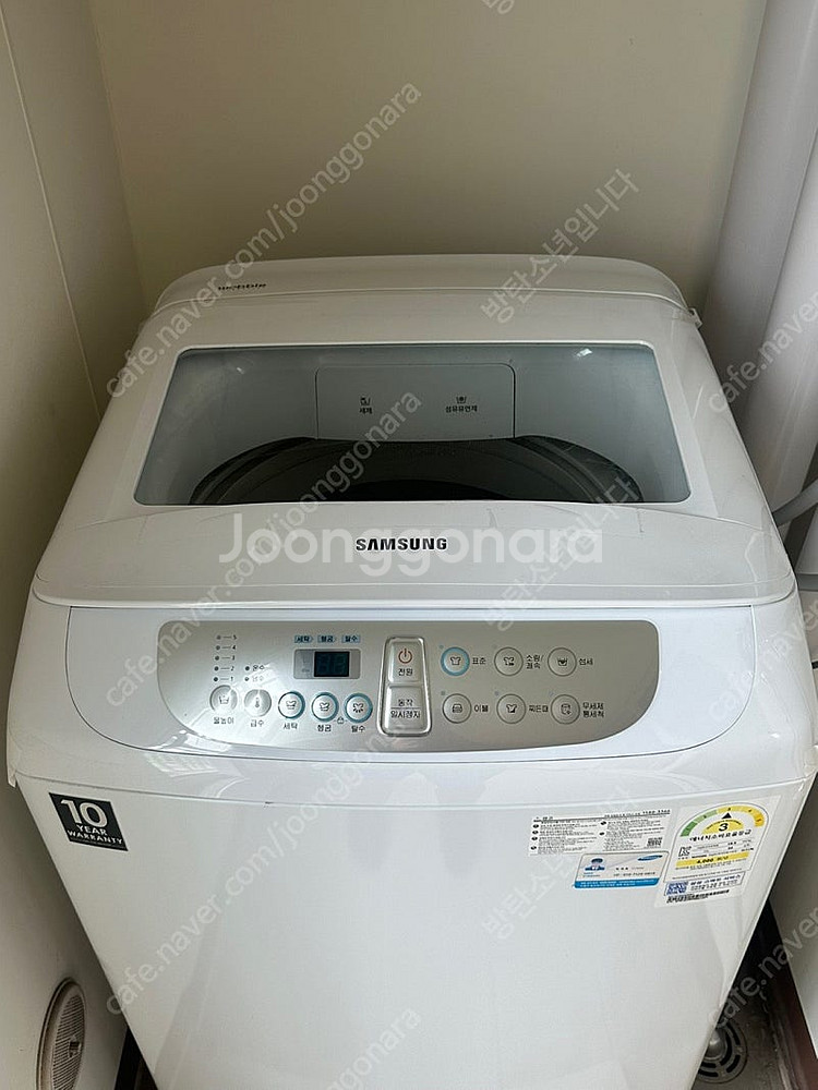 삼성 워셔블 통돌이 10kg 세탁기--2