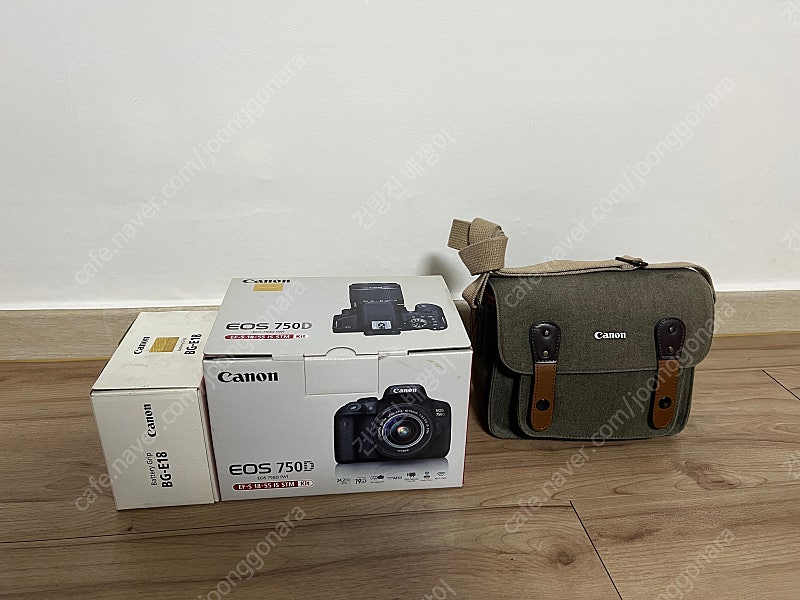 CANNON 캐논 EOS 750D + 세로그립