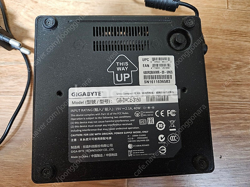 기가바이트 미니pc팝니다--1