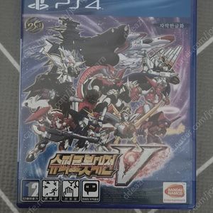 플스4 PS4 슈퍼로봇대전 V 정발 중고 상태좋음