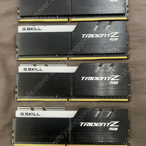 G.SKILL DDR4-3200 CL14 TRIDENT Z RGB 32 Gb (8Gb x 4ea)