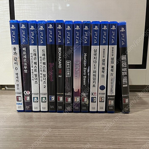 플레이스테이션4(PS4) 게임 소프트웨어 다수 판매