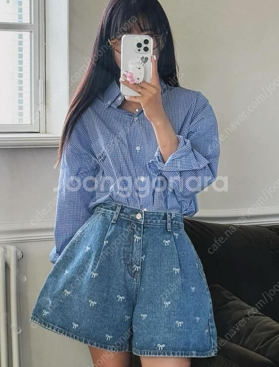 미니모어 체크셔츠 판매해요~--1