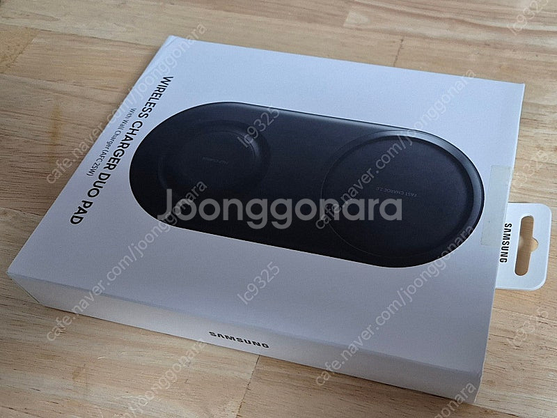 삼성 고속 무선충전기 패드 듀오 EP-P5200 블랙 ...--0
