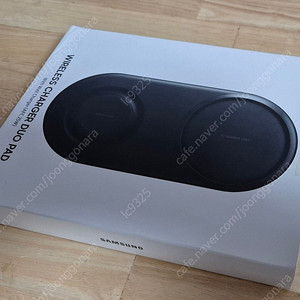 삼성 고속 무선충전기 패드 듀오 EP-P5200 블랙 미개봉 판매