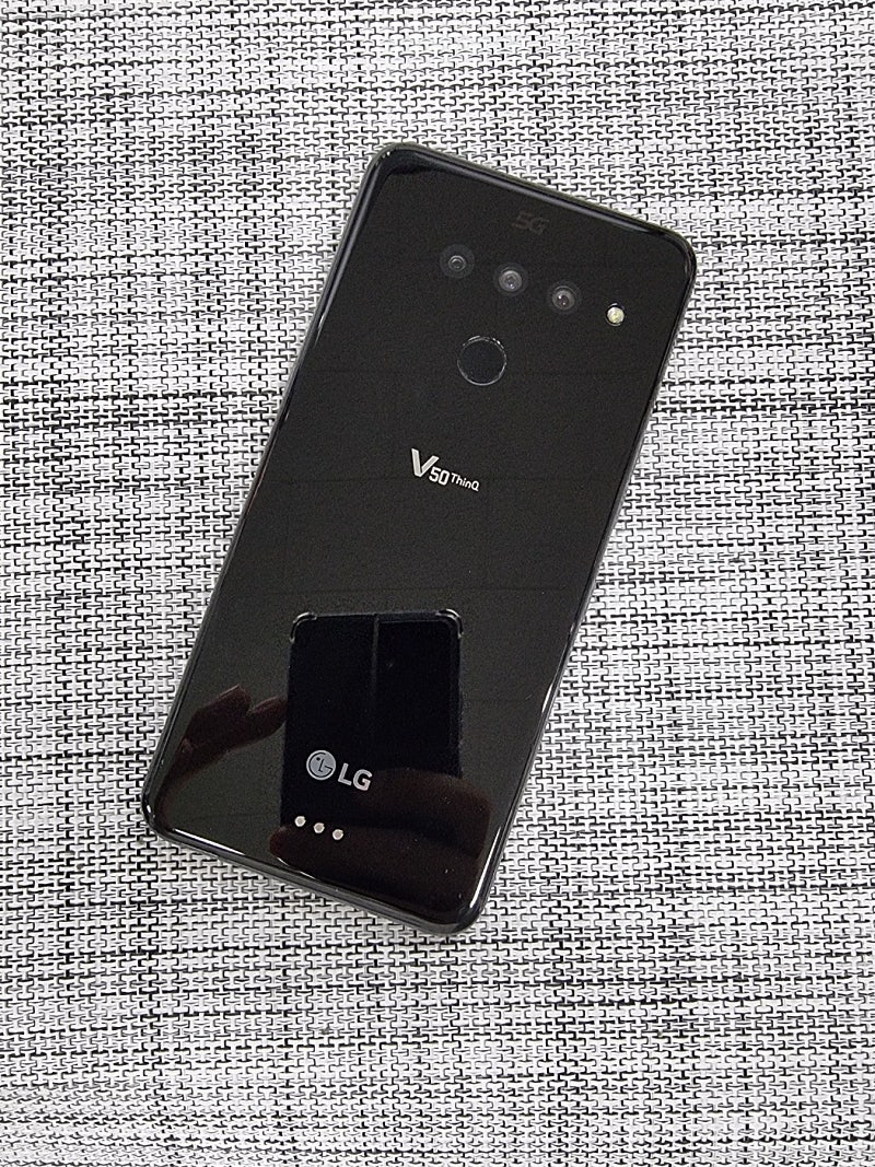 (서브용폰) LG V50 128G 블랙 19년 5월개통 액정파손 기능정상 8만원팝니다@@@