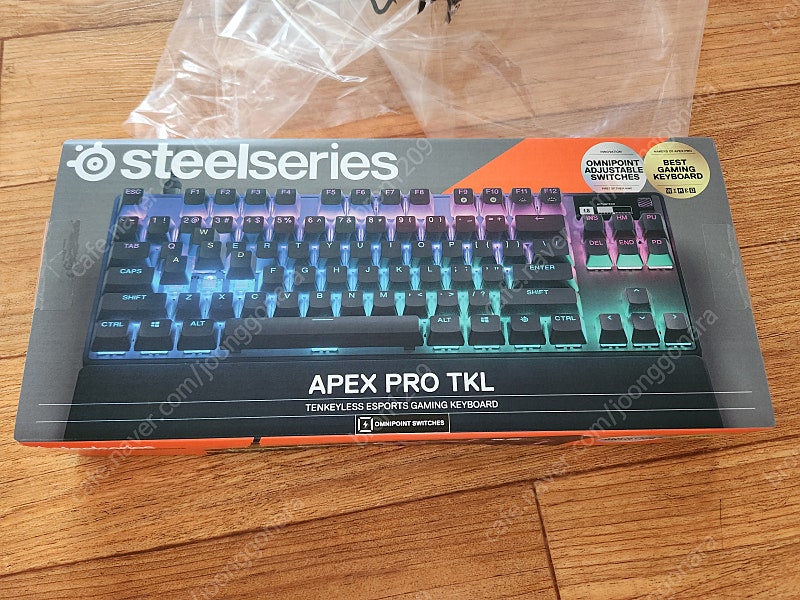 [미개봉] 스틸시리즈 apex pro tkl 2023 us 새상품 팝니당