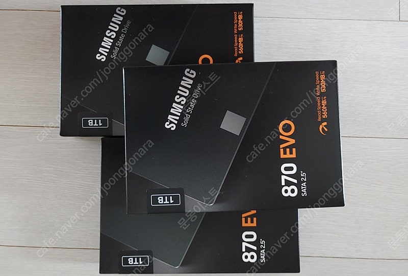 새제품[삼성전자 870EVO 1TB SSD,SATA3, 2024년제조]삼성1TB SSD 신품