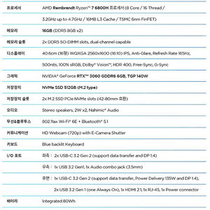 레노버 리전 5 프로 팝니다.