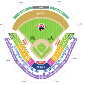 7월12일(금) 기아타이거즈vsSSG랜더스 3루K5 1루서프라이즈 테이블 2연석 4연석 5연석 3연석 기아SSG12 기아3루 12일기아