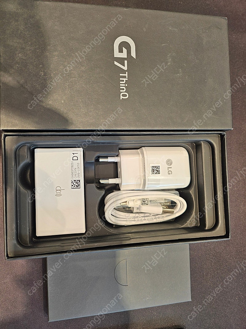 LG G7 64G 블랙 단순개봉