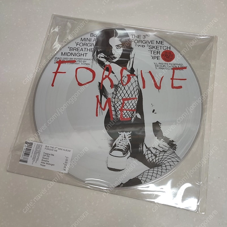 보아 (BoA) - 미니앨범 3집 'Forgive Me' (LP) 이미지