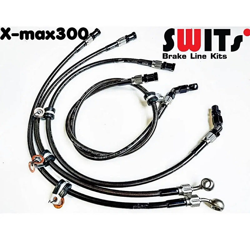 XMAX300 Swits 스위치ABS 메쉬호스 셋트