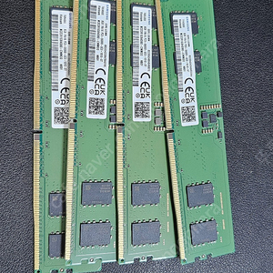삼성 램 RAM DDR5 8GB 5600 4개 9만원
