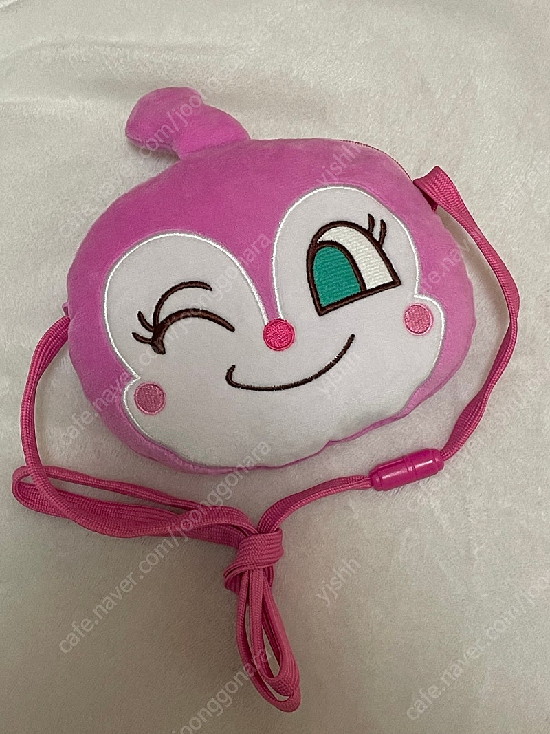 일본 정품 호빵맨 앙팡만 짤랑이 핑크 인형 도킨짱 동전지갑 파우치