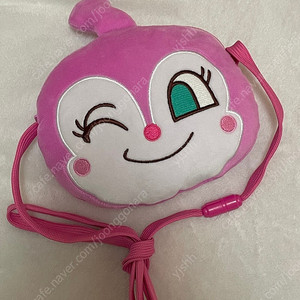 일본 정품 호빵맨 앙팡만 짤랑이 핑크 인형 도킨짱 동전지갑 파우치
