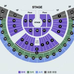 [안전거래/티켓 보유중] SG워너비 서울 앵콜 콘서트 7/20 토 6시 F3구역 6열 2연석