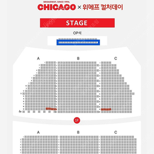 시카고 7/28 18:30 최재림 민경아 R석 연석