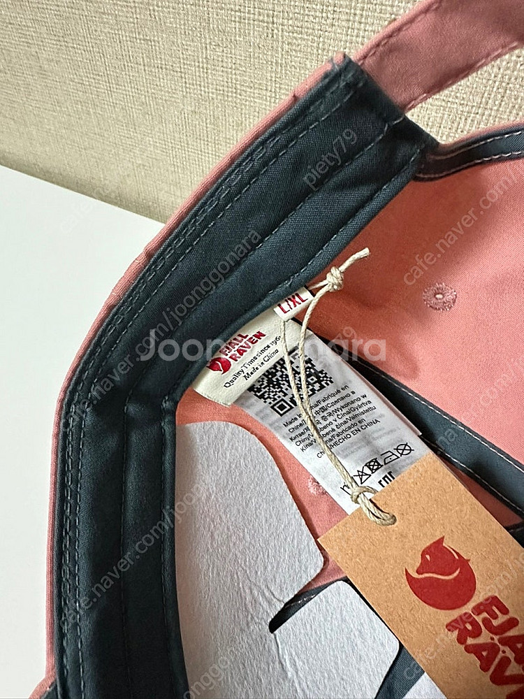 피엘라벤 볼캡 새상품 핑크 판매해요!!--2