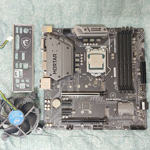i5-9400F + B360M 박격포 세트로 판매합니다.
