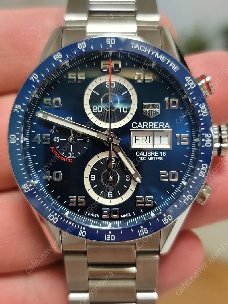 [새상품급] 태그호이어 까레라 칼리버16 청판 시계 팝니다.
