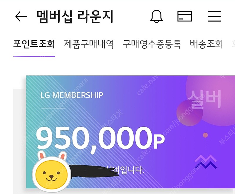 LG전자 베스트샵 멤버쉽 포인트 30만 판매