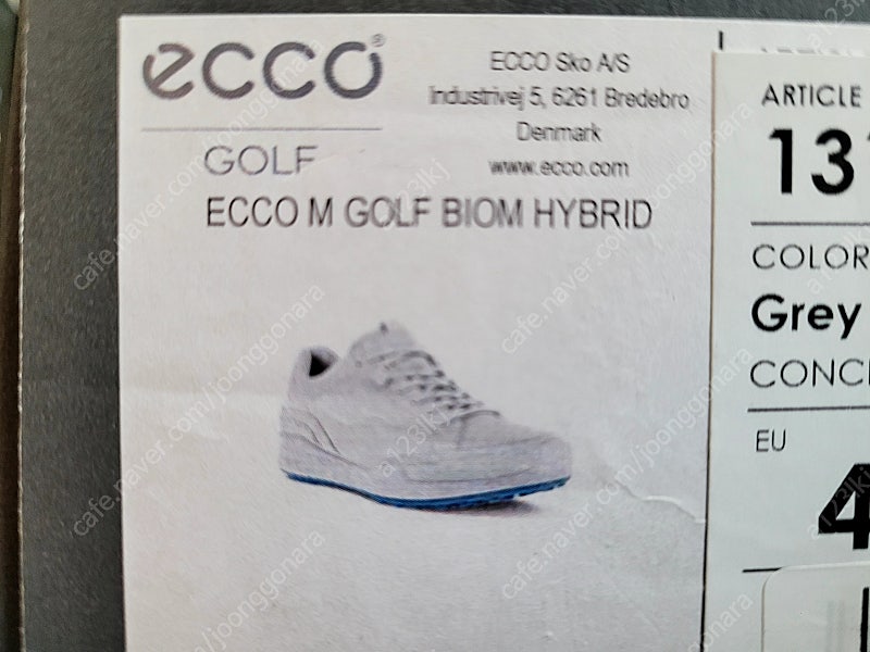새상품) 코스트코 에코 바이옴 하이브리드 남성 골프화 265cm 판매 / 부산 직거래 가능