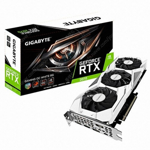 기가바이트 RTX 2070 GAMING OC D6 8GB 화이트