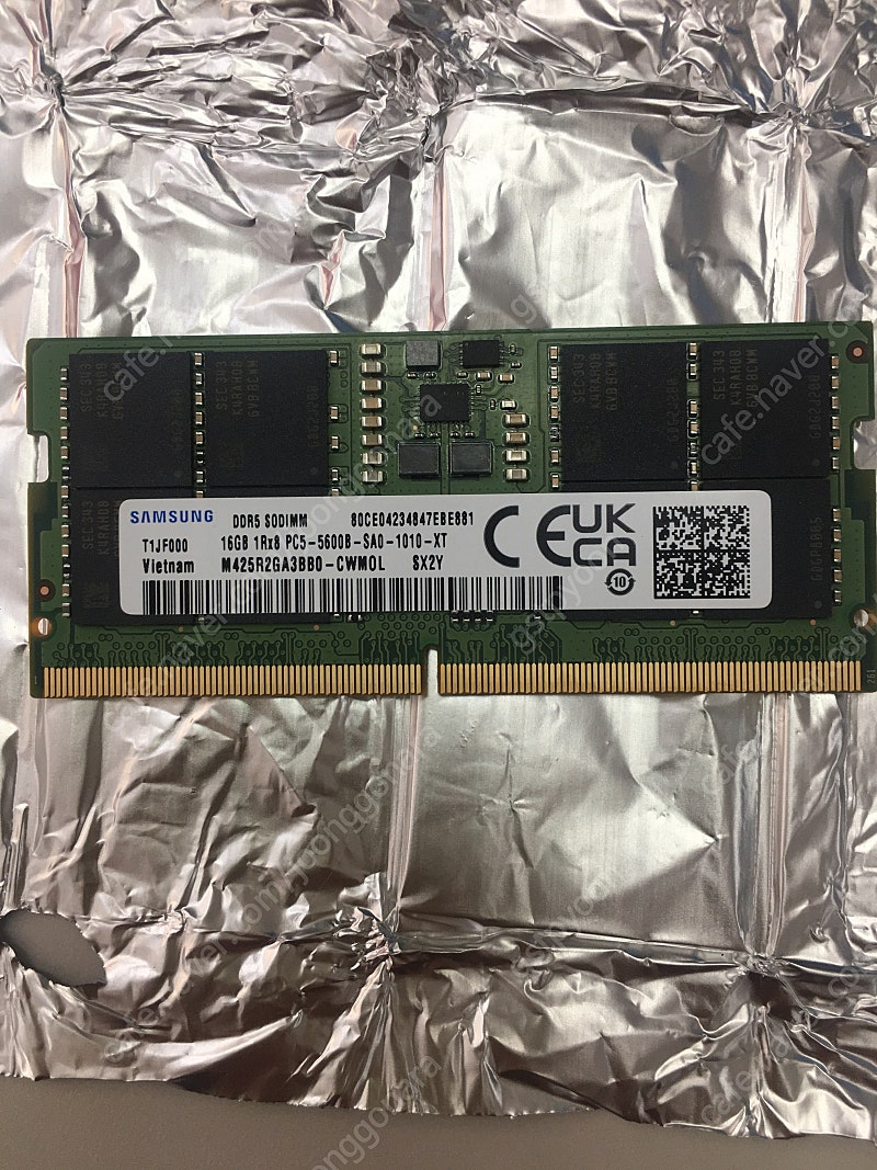 [삼성전자] 노트북용 DDR5 PC5-44800 (5600) 16GB 메모리 판매