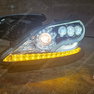 [GW] 에쿠스 VI 후기형 10핀 3구 LED 전조등 상태양호 제품 운전석