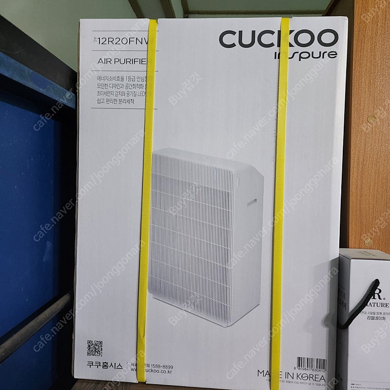 쿠쿠홈시스 CUCKOO 인스퓨어 브릭 AC-12R20FNW 쿠쿠 공기청정기